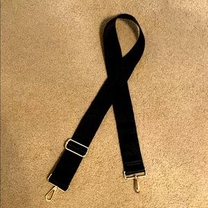 Ah•dorned 2 inch black adjustable strap